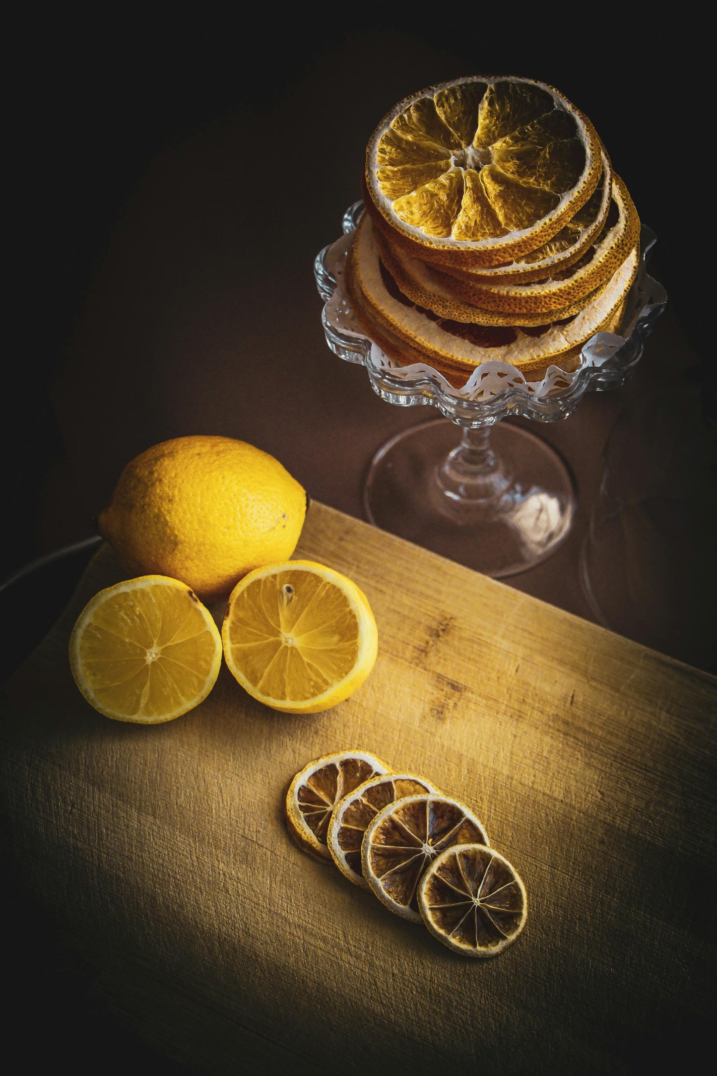Dried Lemon slices Jar