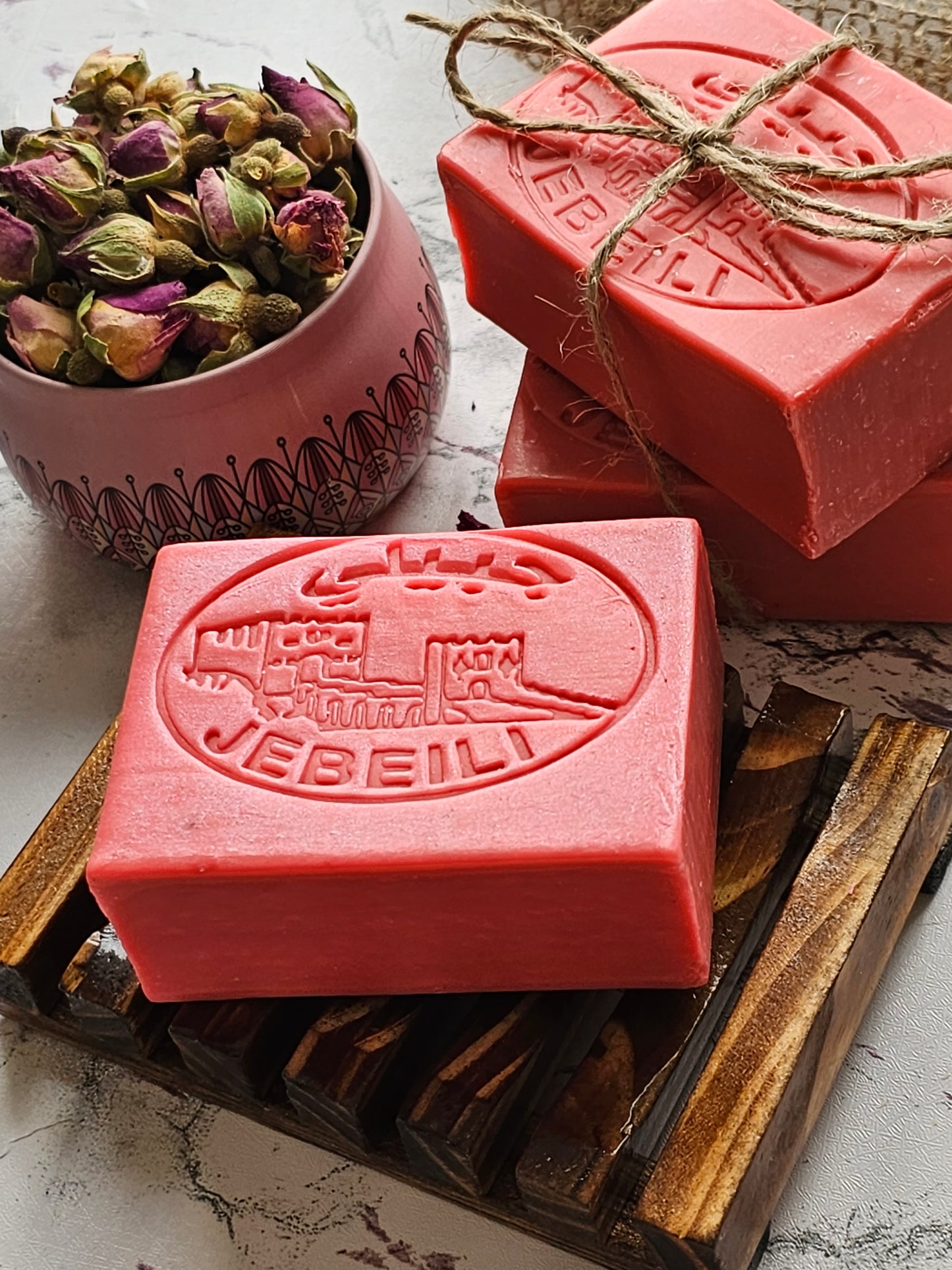 Jebeili Damask Rose Soap