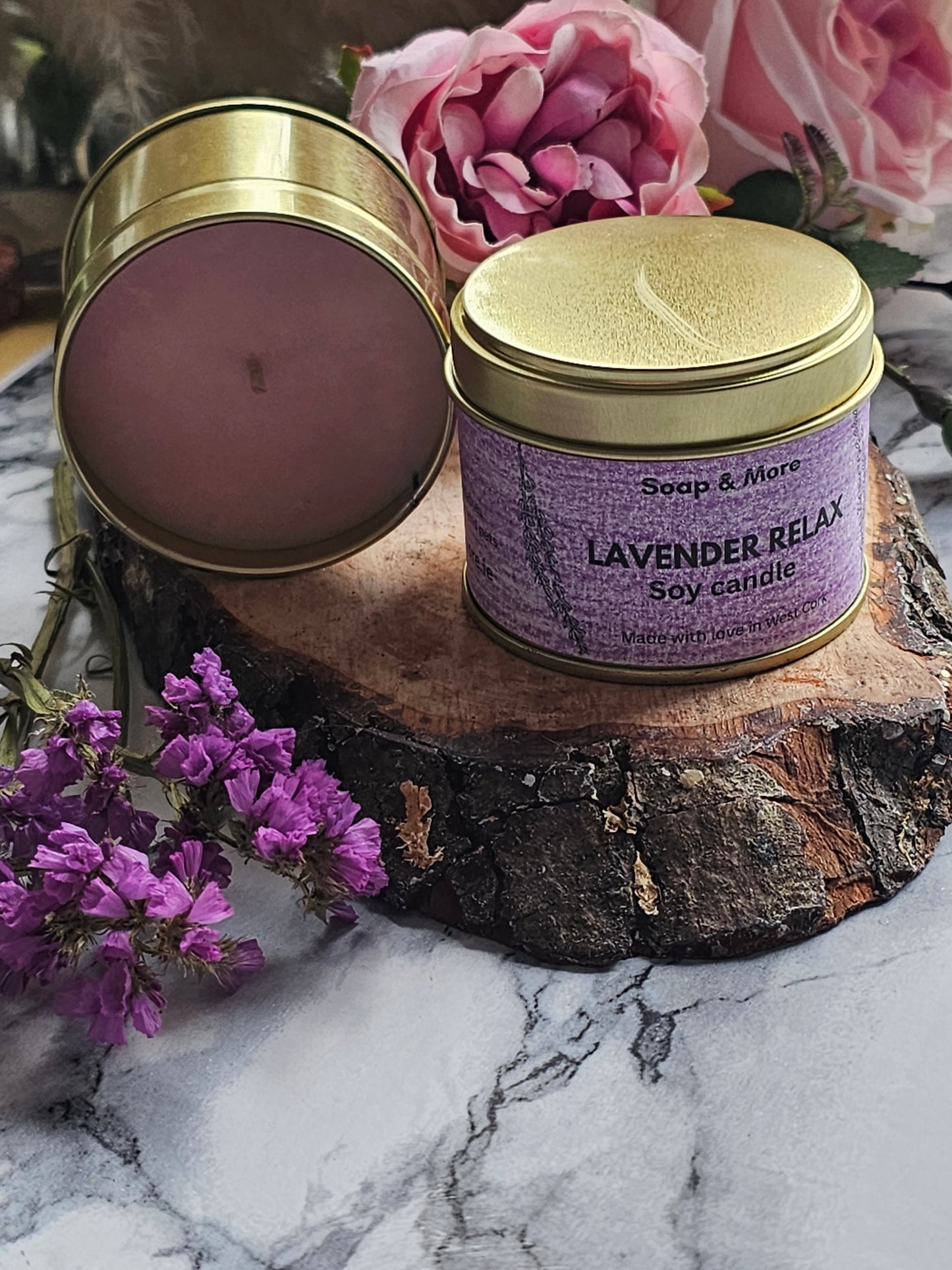 Lavender Relax soy candle