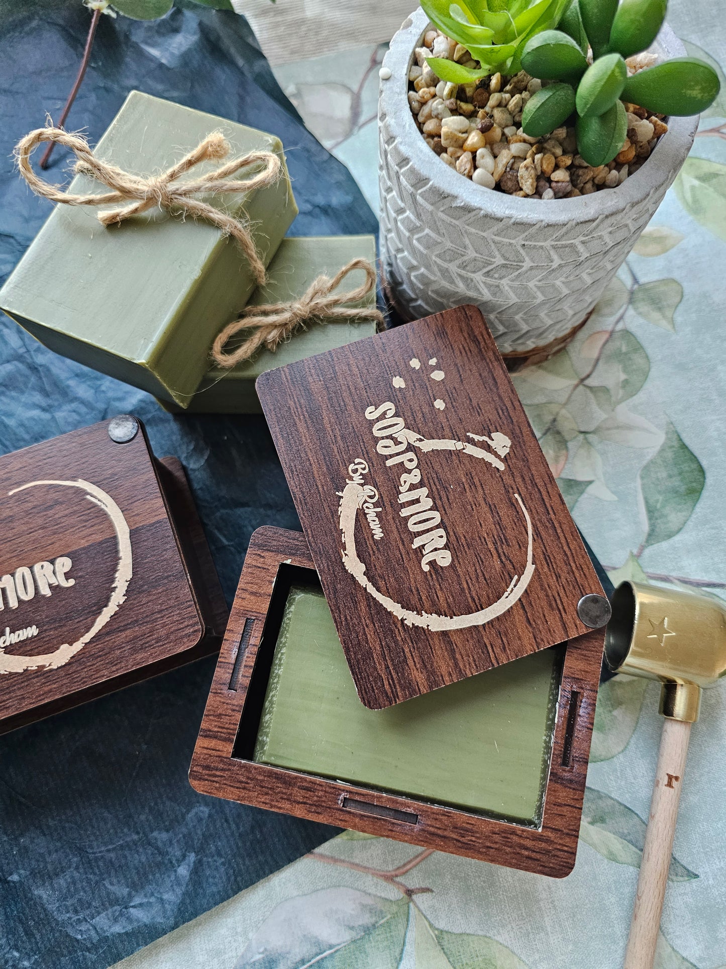 Luxury Handmade Aleppo Soap in Wooden Box