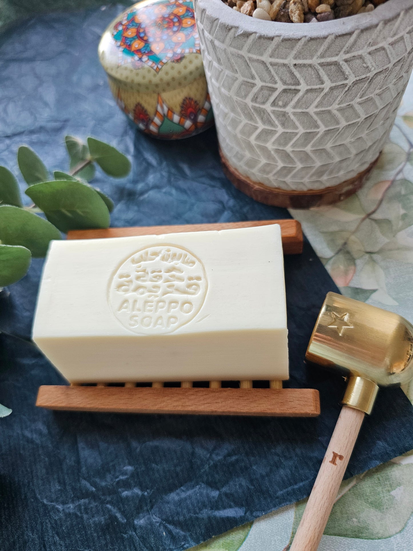 Aleppo Soap with Shea Butter, Coconut Oil & Pure Musk 175g