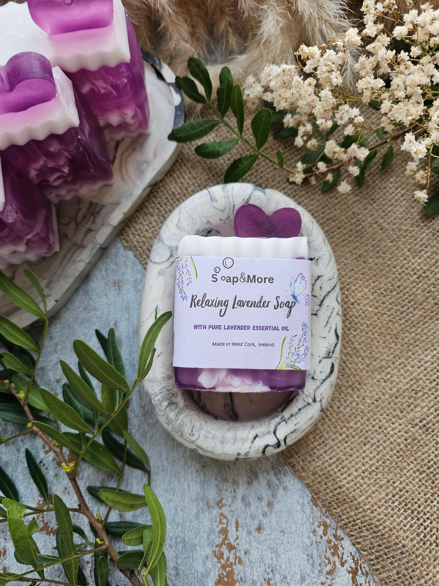 Lavender hugs Soap 💜