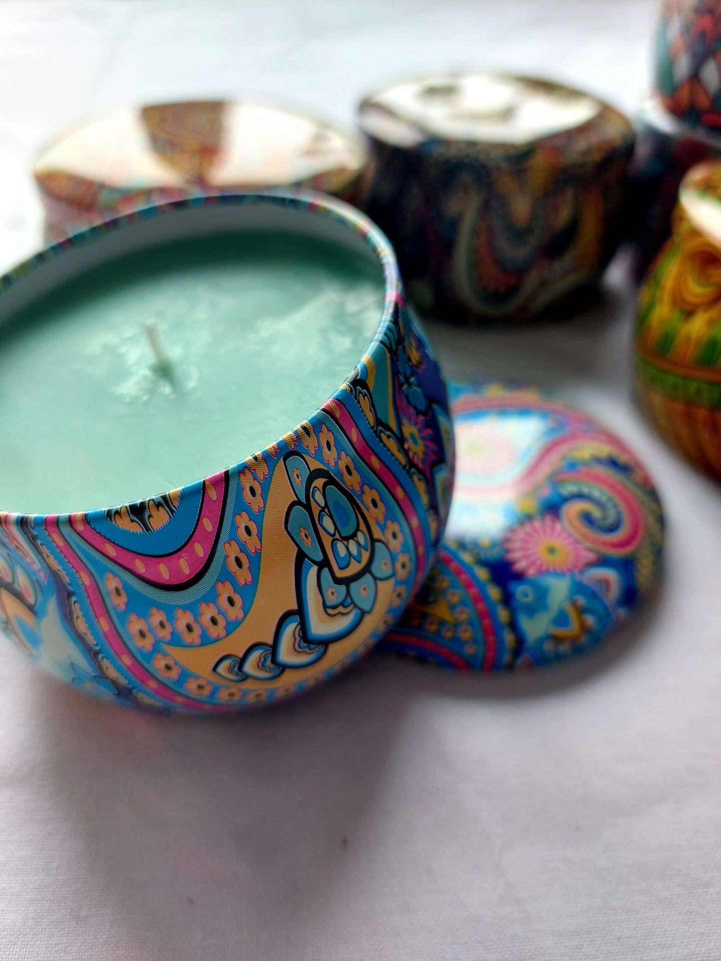 Sweet Lime Candle with Aroma Jar