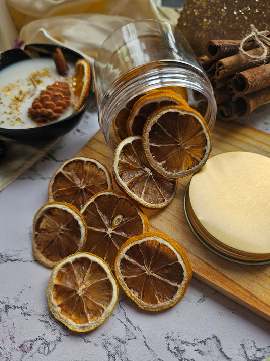 Dried Lemon slices Jar