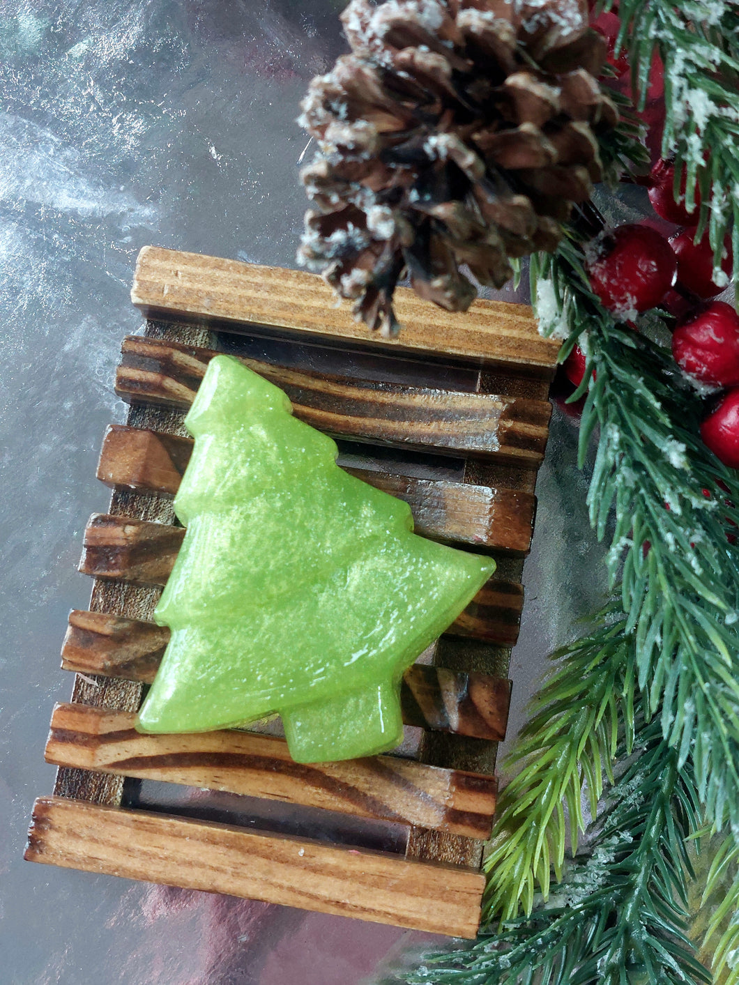 Jelly Christmas tree Soap 🎄