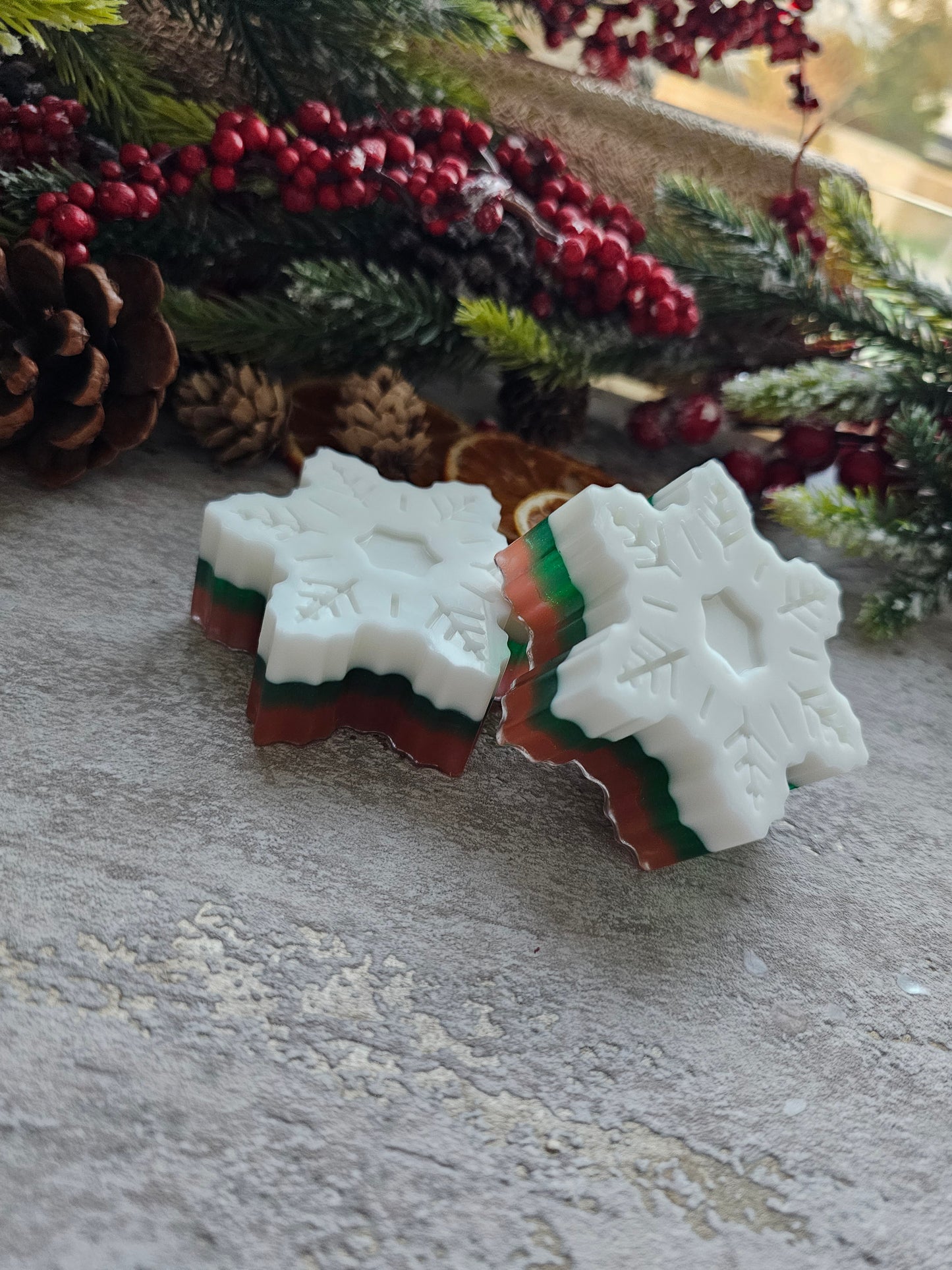 Christmas Wreath Soap 🎄