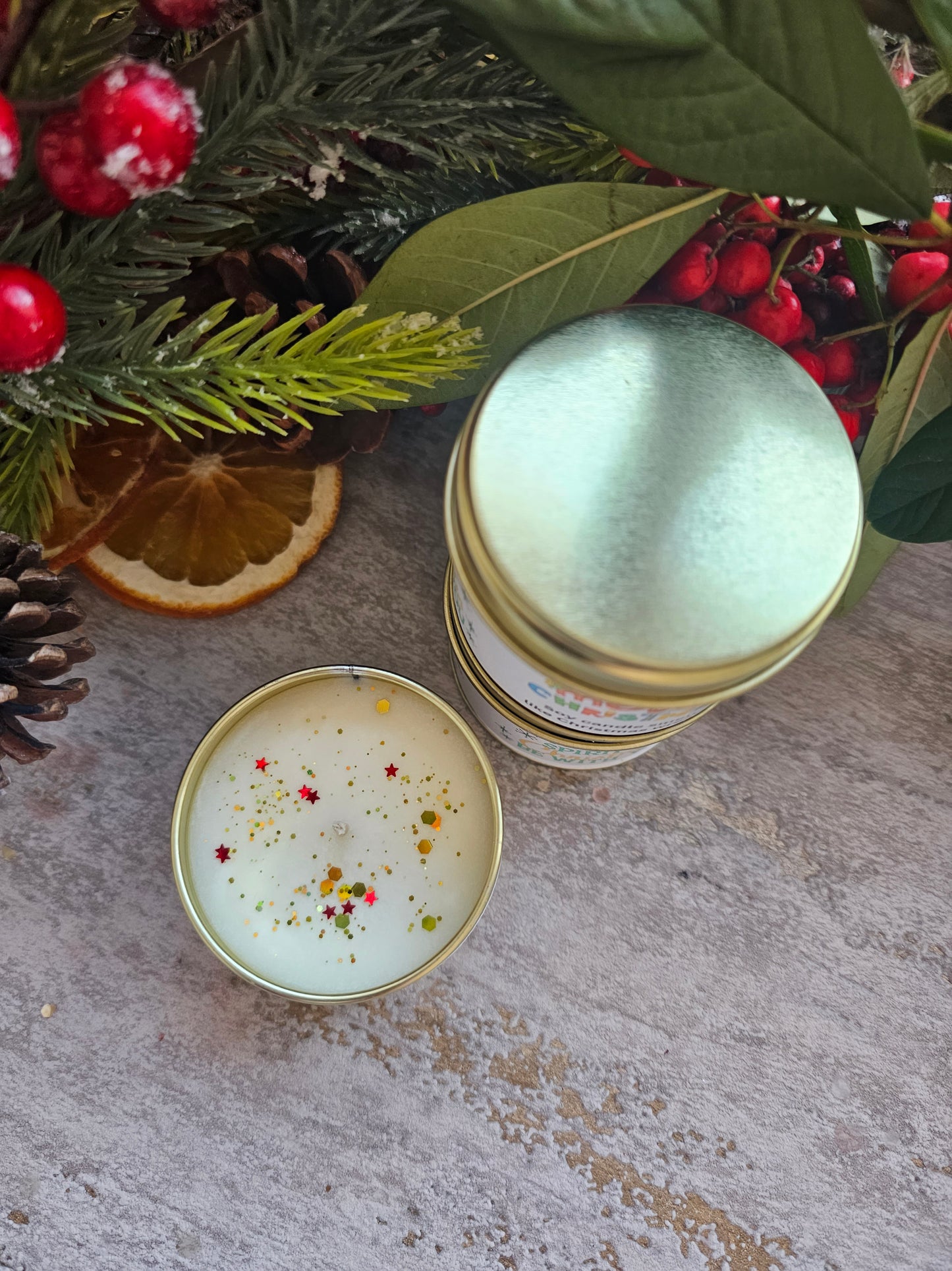 Merry Christmas Candle 🎄