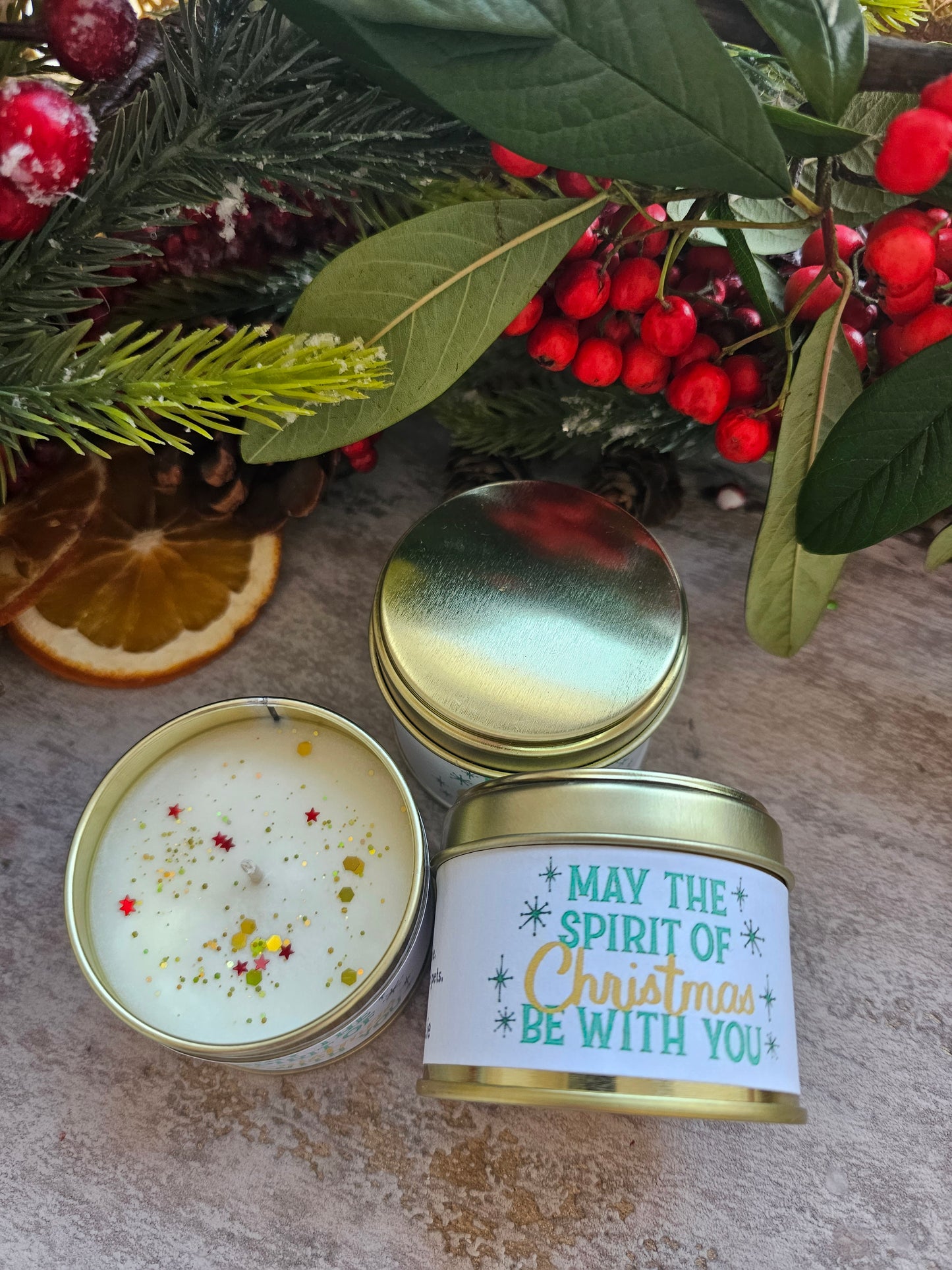 Merry Christmas Candle 🎄