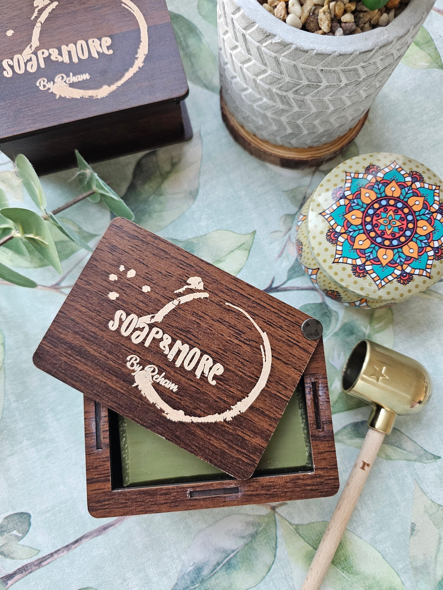 Luxury Handmade Aleppo Soap in Wooden Box