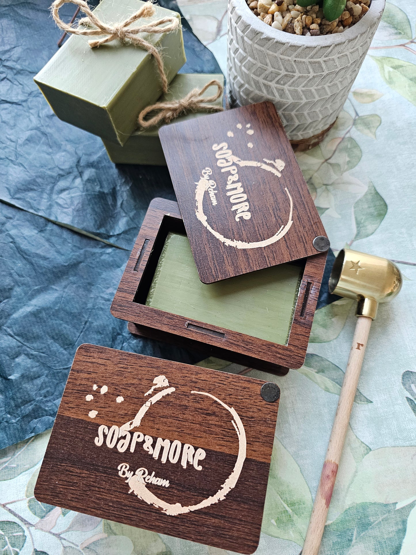 Luxury Handmade Aleppo Soap in Wooden Box