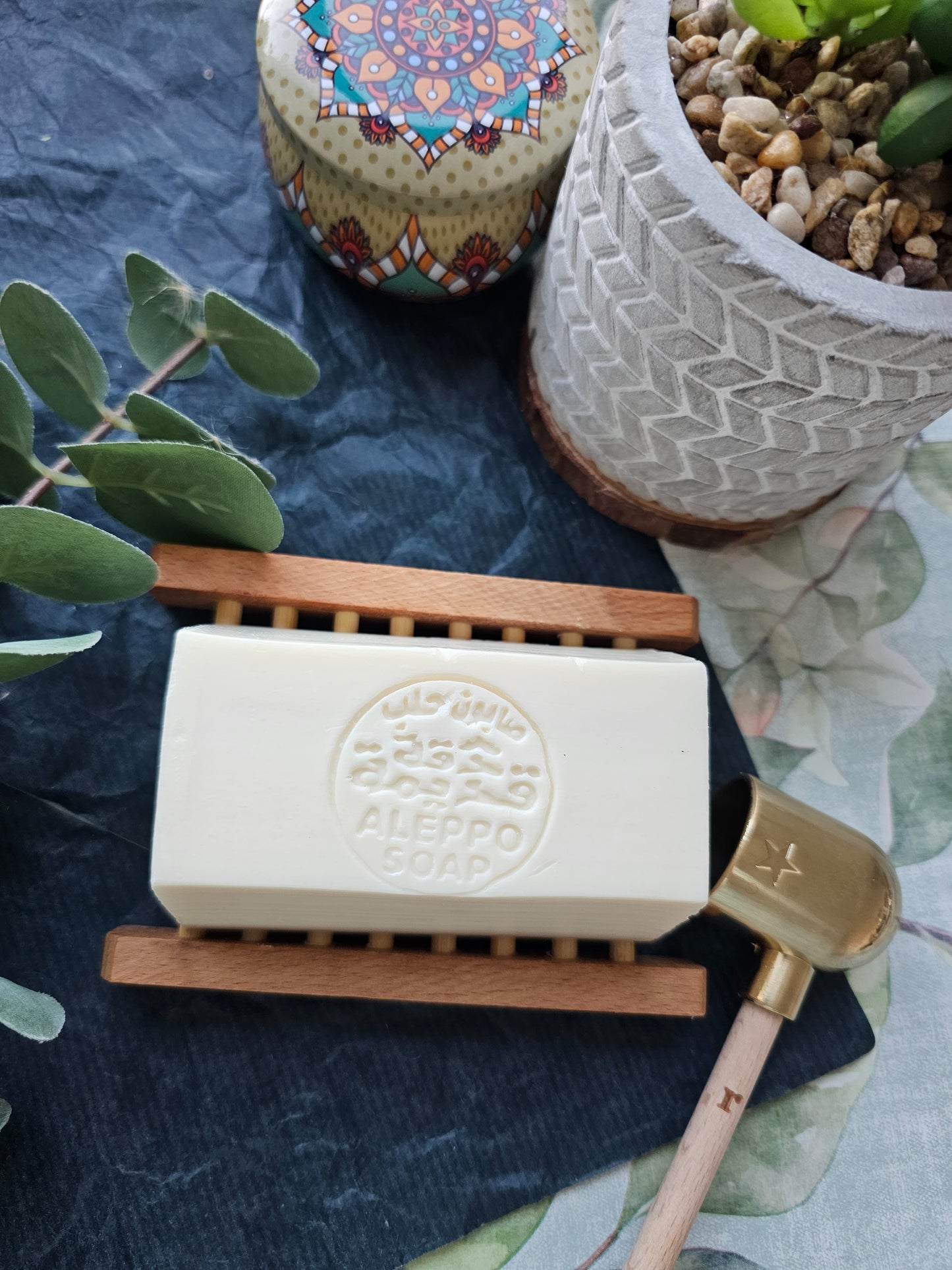 Aleppo Soap with Shea Butter, Coconut Oil & Pure Musk 175g
