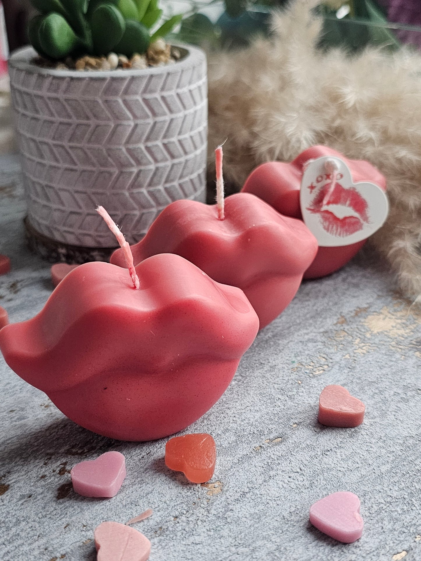 Lips Soy wax Candle 💋