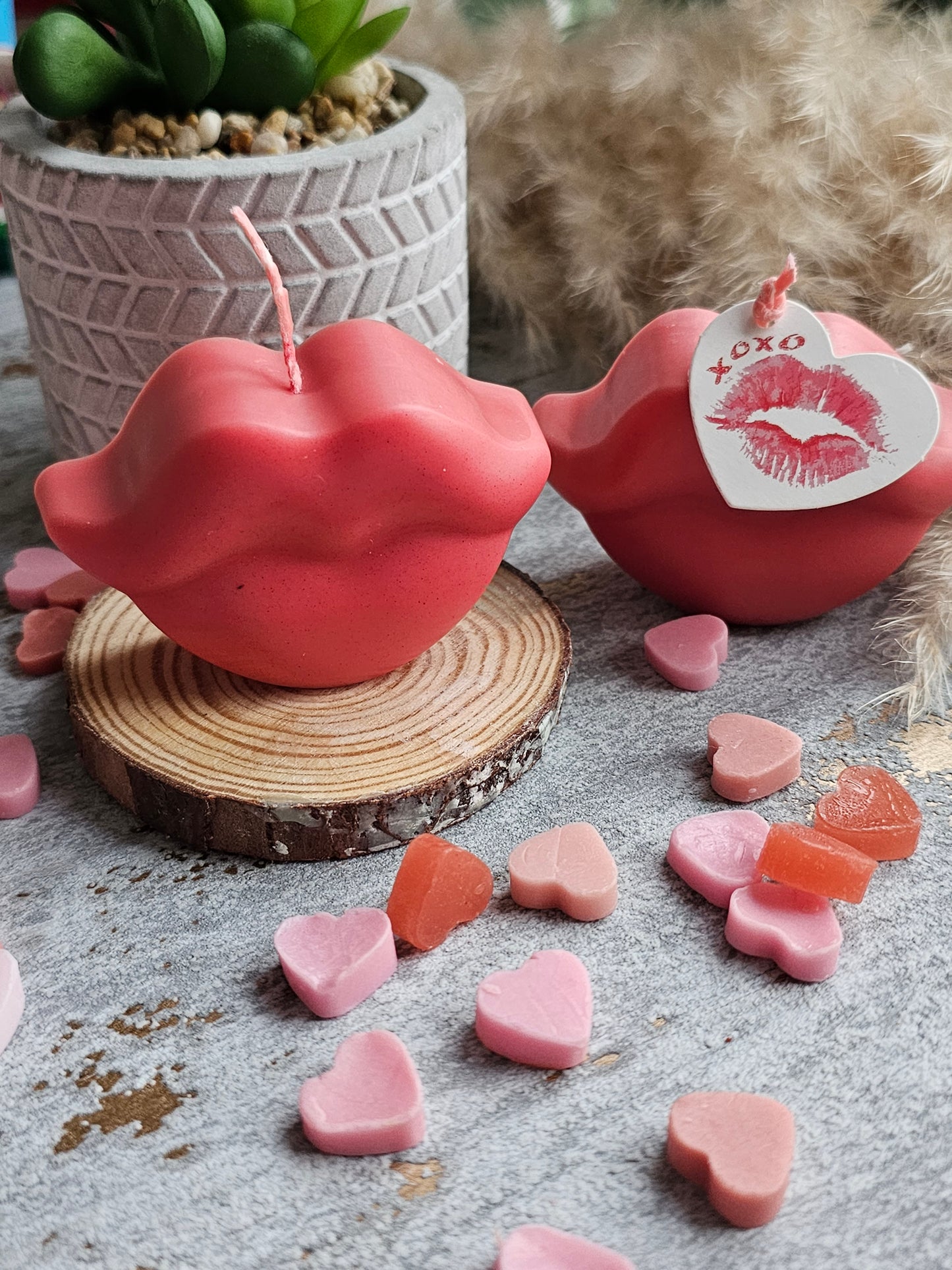 Lips Soy wax Candle 💋