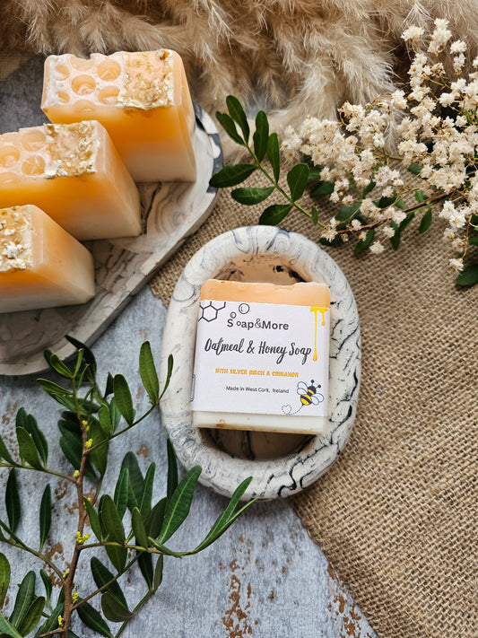 Oatmeal milk and honey soap