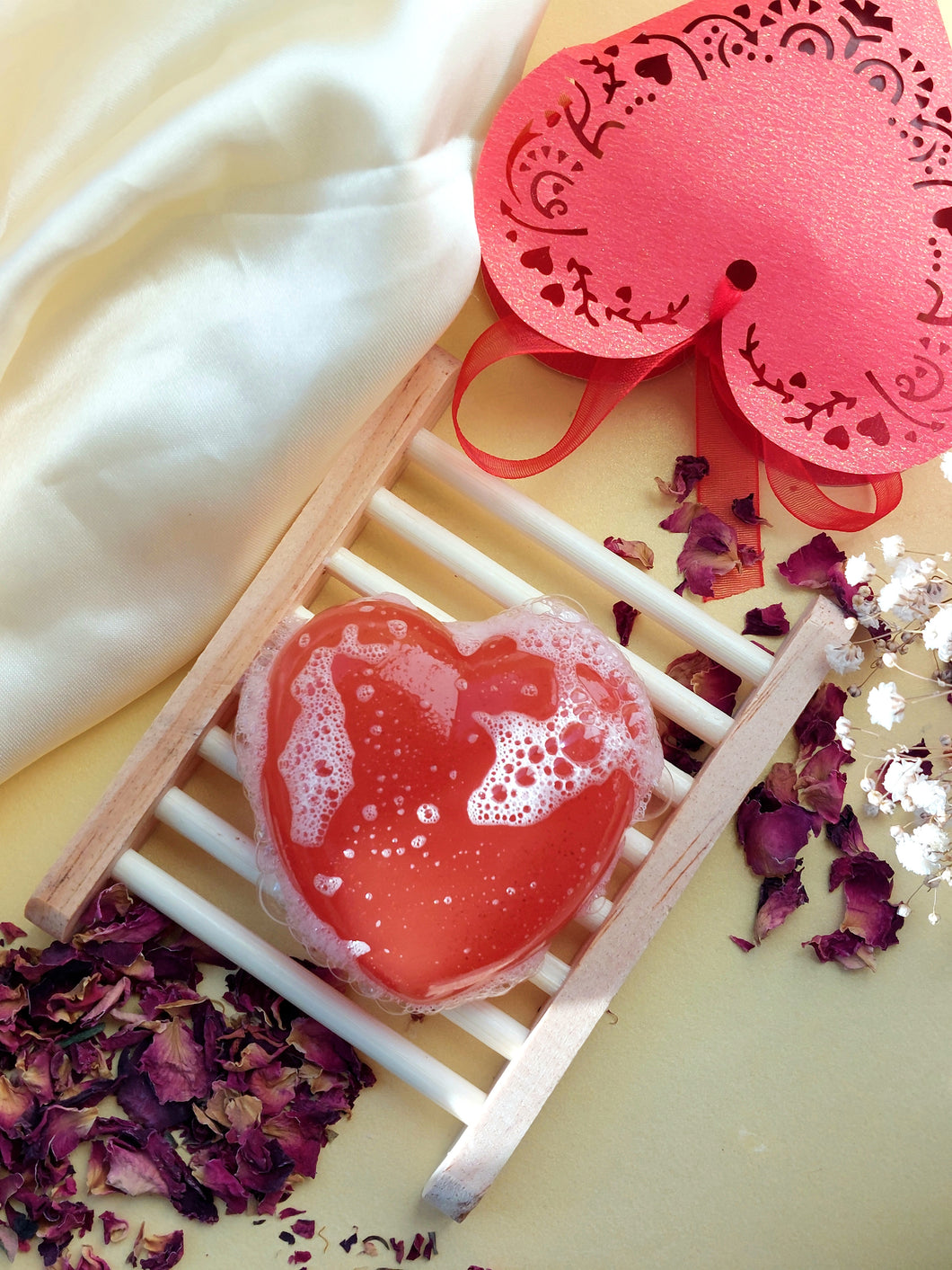 Heart Soap( Grapefruit )