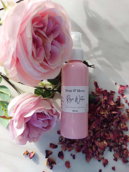 Rose Water with vitamin E Spry